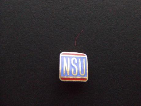 NSU oldtimer bromfiets logo klein model